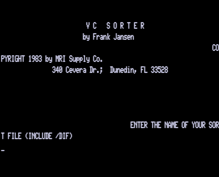 Screen shot